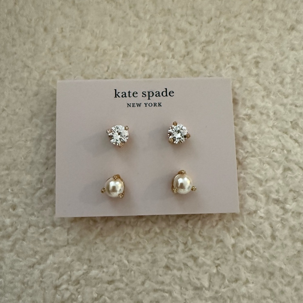 kate spade Gold and Silver Earrings Set